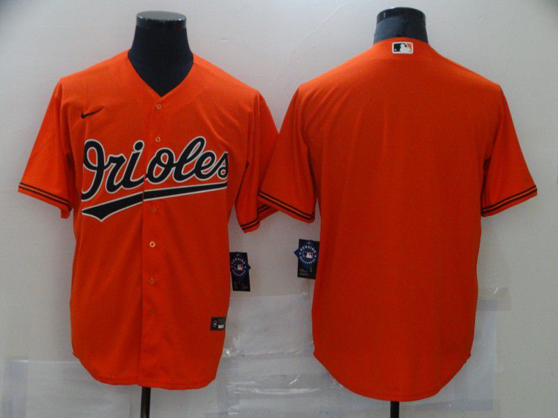 Cheap Men Baltimore Orioles Blank Orange Game 2021 Nike MLB Jersey